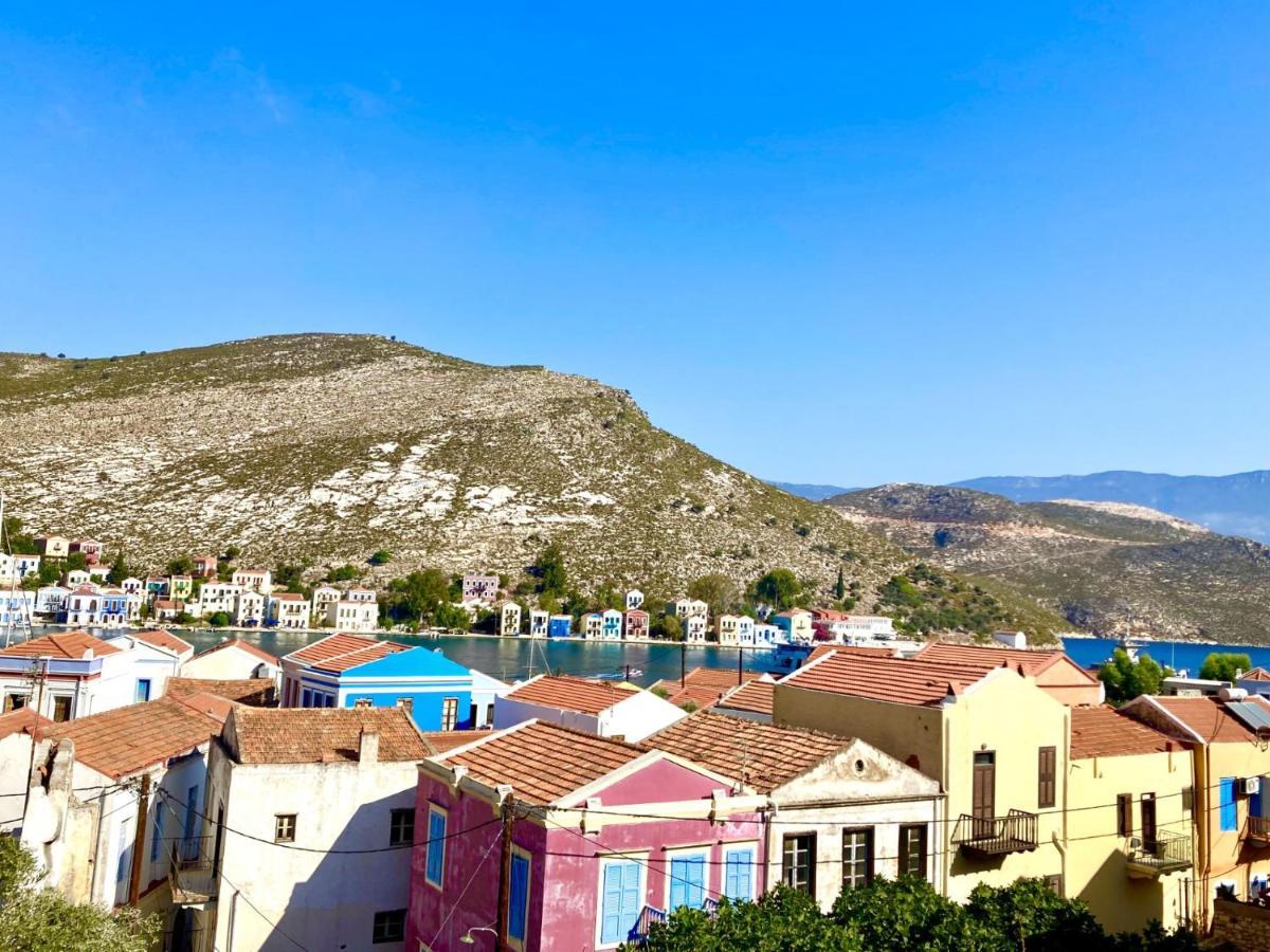 Chroma Kastellorizo Villa Megisti Bagian luar foto